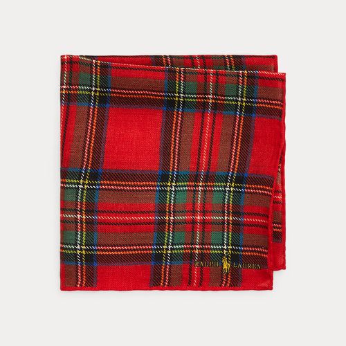 Plaid Wool Pocket Square - Polo Ralph Lauren - Modalova