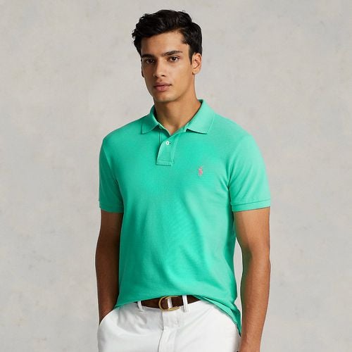 Slim Fit Mesh Polo Shirt - Polo Ralph Lauren - Modalova