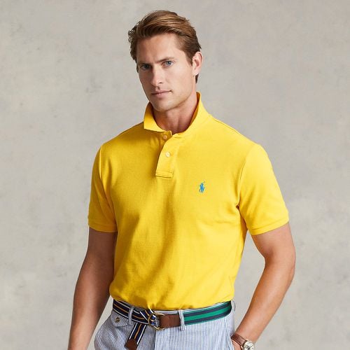 Slim Fit Mesh Polo Shirt - Polo Ralph Lauren - Modalova