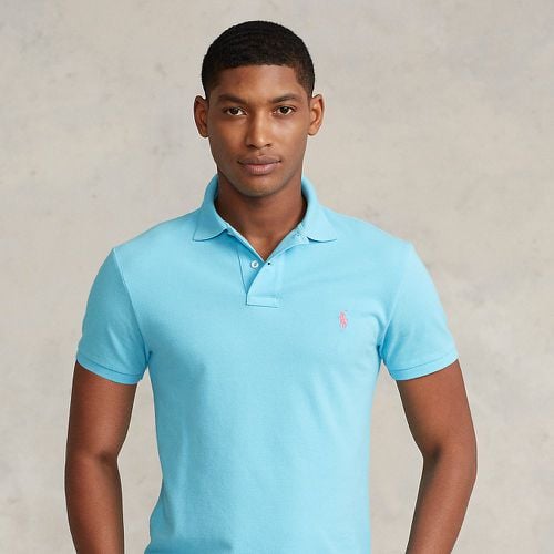 Slim Fit Mesh Polo Shirt - Polo Ralph Lauren - Modalova