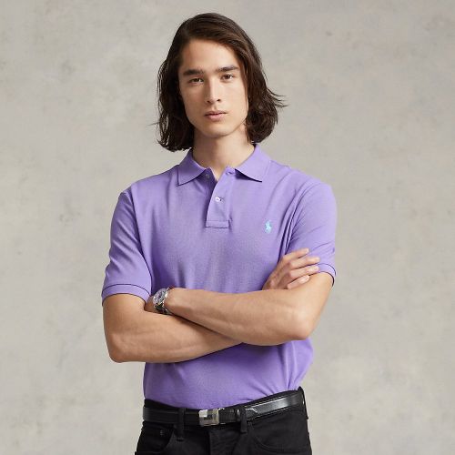 Slim Fit Mesh Polo Shirt - Polo Ralph Lauren - Modalova