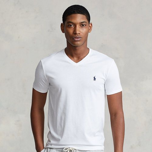 Custom Slim Fit Jersey V-Neck T-Shirt - Polo Ralph Lauren - Modalova