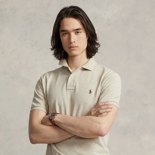 Slim Fit Mesh Polo Shirt - Polo Ralph Lauren - Modalova