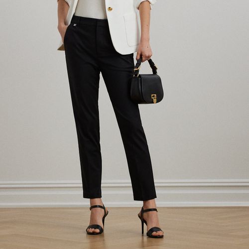 Double-Faced Stretch Cotton Trouser - Lauren - Modalova