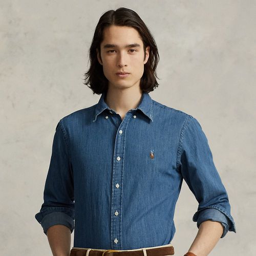 Custom Fit Denim Shirt - Polo Ralph Lauren - Modalova