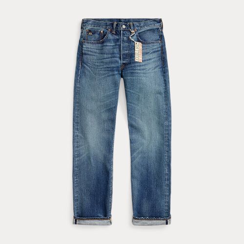 Straight Fit Hillsview Selvedge Jean - RRL - Modalova