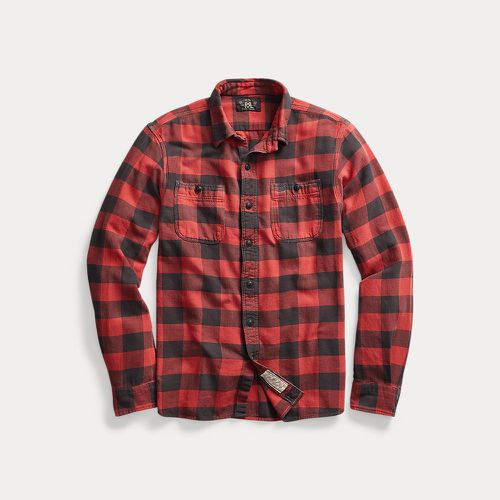 Plaid Twill Workshirt - RRL - Modalova