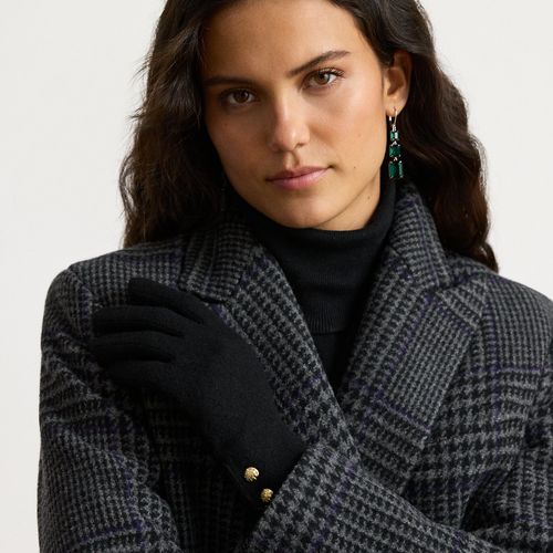 Two-Button Tech Gloves - Lauren - Modalova