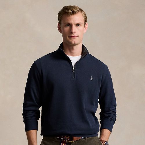 Luxury Jersey Quarter-Zip Pullover - Polo Ralph Lauren - Modalova