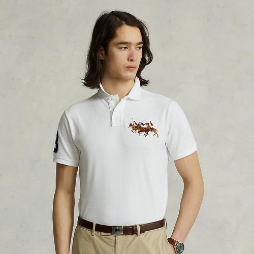 Custom Slim Fit Triple-Pony Polo Shirt - Polo Ralph Lauren - Modalova