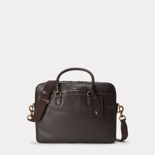Leather Briefcase Bag - Polo Ralph Lauren - Modalova