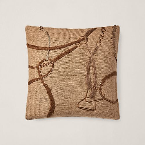 Equestrian Knit Throw Pillow - Ralph Lauren Home - Modalova