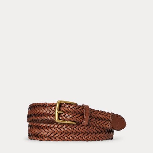 Braided Calfskin Belt - Polo Ralph Lauren - Modalova