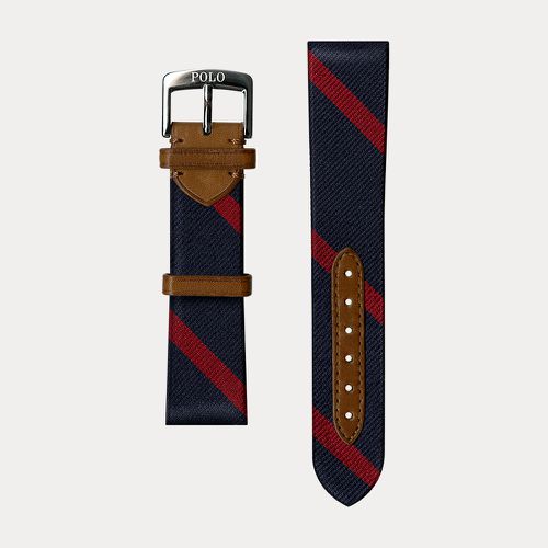 Striped Silk Watch Strap - Polo Ralph Lauren - Modalova