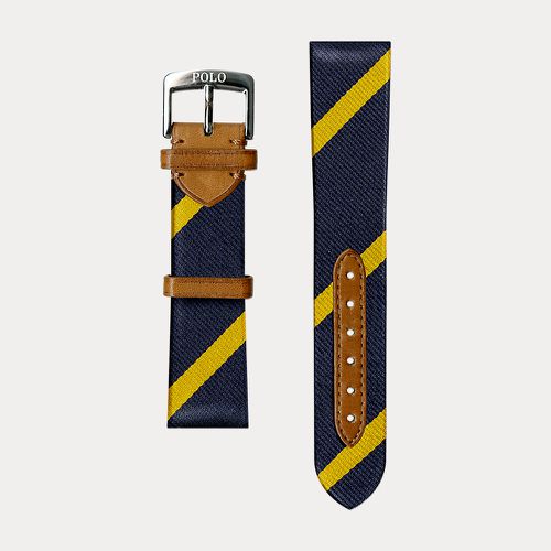 Bar-Stripe Silk Watch Strap - Polo Ralph Lauren - Modalova