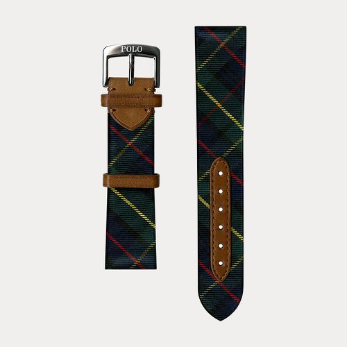 Tartan Tie Silk Watch Strap - Polo Ralph Lauren - Modalova