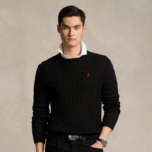 Cable-Knit Cotton Jumper - Polo Ralph Lauren - Modalova