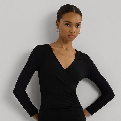 Surplice Jersey Top - Lauren - Modalova