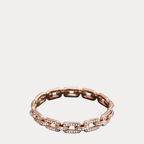 Large Pave Diamond Rose Gold Bangle - Ralph Lauren - Modalova