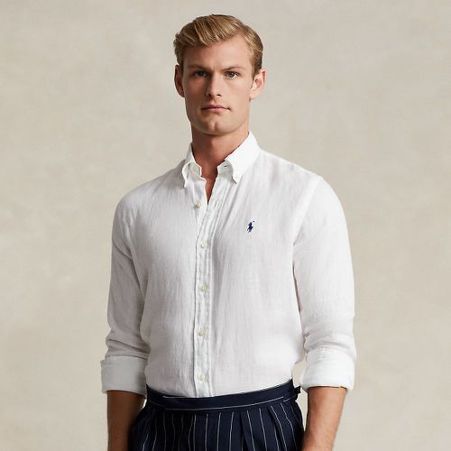 Slim Fit Linen Shirt - Polo Ralph Lauren - Modalova