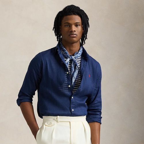 Slim Fit Linen Shirt - Polo Ralph Lauren - Modalova