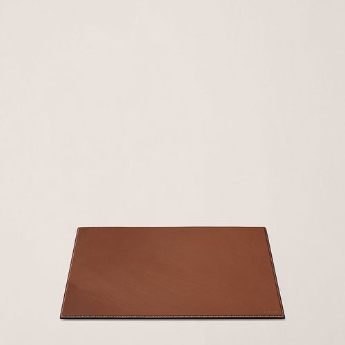 Brennan Small Leather Desk Blotter - Ralph Lauren Home - Modalova