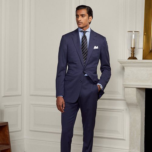 Gregory Handmade Wool Gabardine Suit - Purple Label - Modalova