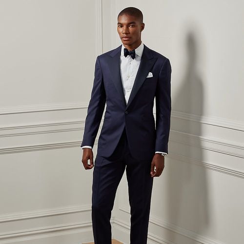 Gregory Handmade Gabardine Peak Tuxedo - Purple Label - Modalova