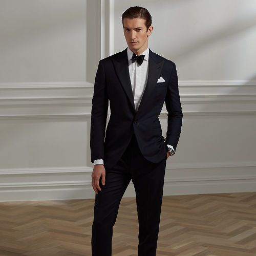 Gregory Hand-Tailored Peak Tuxedo - Purple Label - Modalova