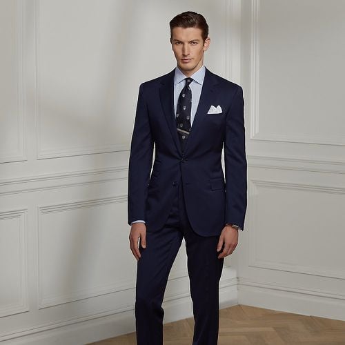 Gregory Hand-Tailored Wool Serge Suit - Purple Label - Modalova