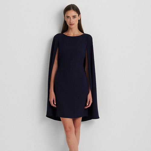 Cape Georgette Cocktail Dress - Lauren - Modalova