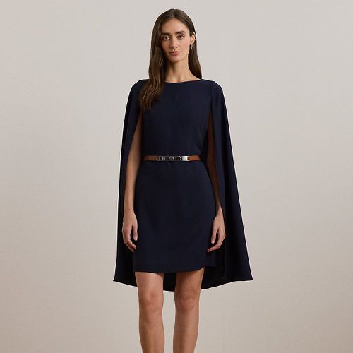 Cape Georgette Cocktail Dress - Lauren - Modalova