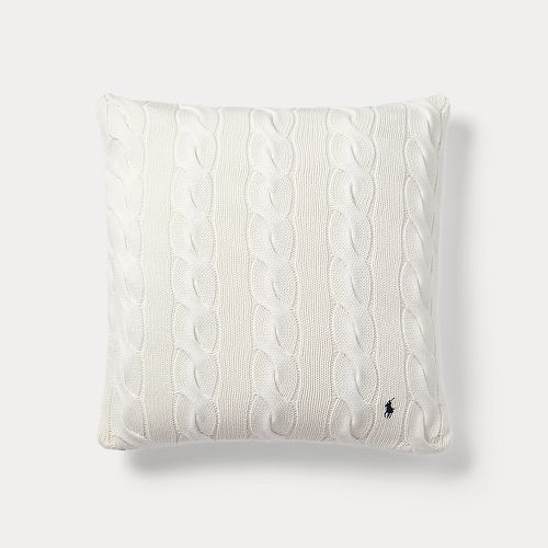 Hanley Cable-Knit Throw Pillow - Polo Ralph Lauren Home - Modalova