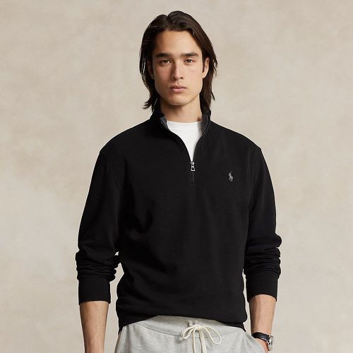 Luxury Jersey Quarter-Zip Pullover - Polo Ralph Lauren - Modalova