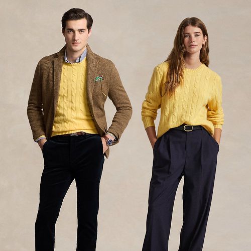 The Iconic Cable-Knit Cashmere Jumper - Polo Ralph Lauren - Modalova