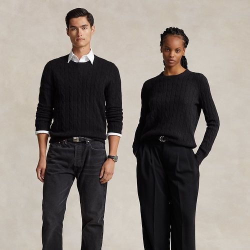 The Iconic Cable-Knit Cashmere Jumper - Polo Ralph Lauren - Modalova