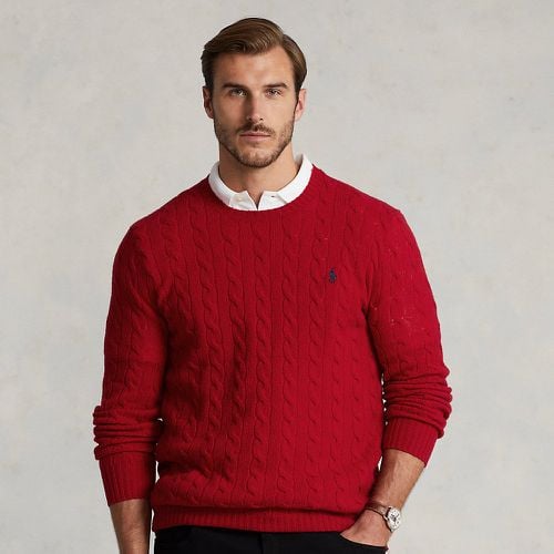 Cable-Knit Wool-Cashmere Jumper - Big & Tall - Modalova