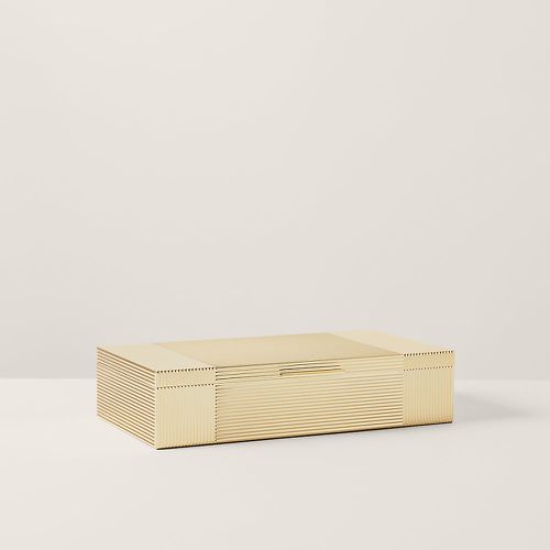 Luke Brass-Plated Box - Ralph Lauren Home - Modalova