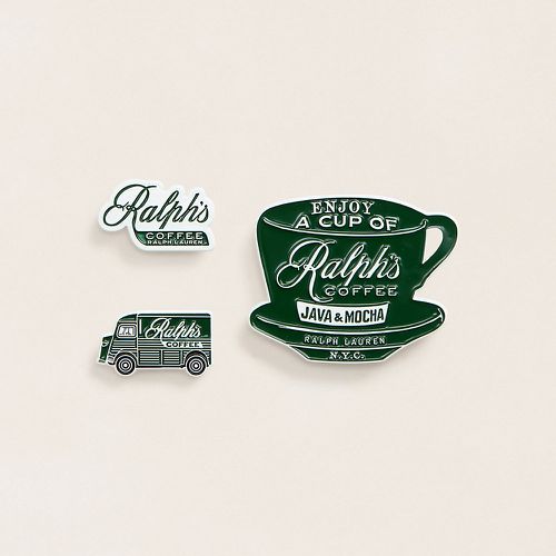 Ralph Lauren's Coffee Cup Pin Set - Ralph Lauren Home - Modalova