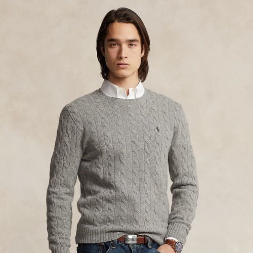 Cable-Knit Wool-Cashmere Jumper - Polo Ralph Lauren - Modalova