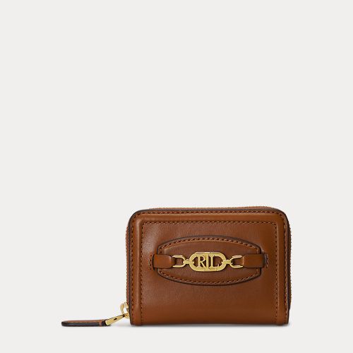 Leather Zip Wallet - Lauren - Modalova