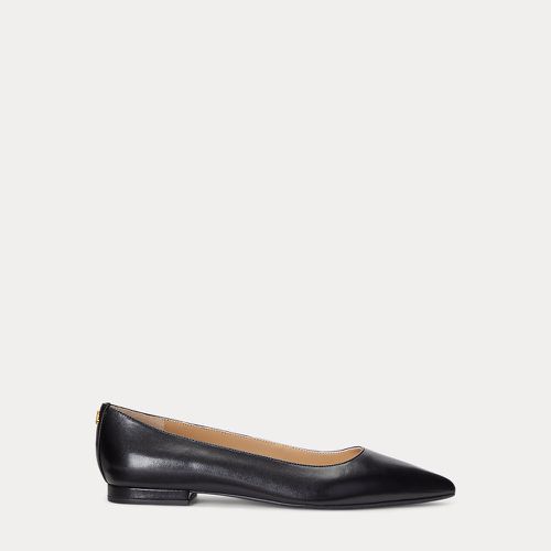 Londyn Burnished Leather Ballet Flat - Lauren - Modalova