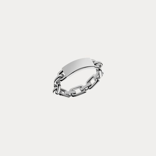 Sterling Silver ID Ring - Ralph Lauren - Modalova