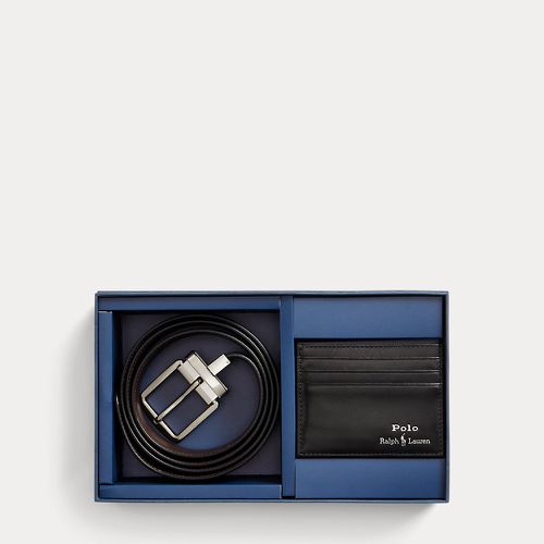 Leather Belt & Card Case Gift Set - Polo Ralph Lauren - Modalova