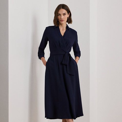 Long-Sleeve Georgette Midi Dress - Lauren - Modalova