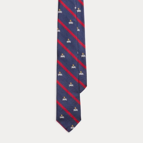 Striped Silk Repp Narrow Club Tie - Polo Ralph Lauren - Modalova