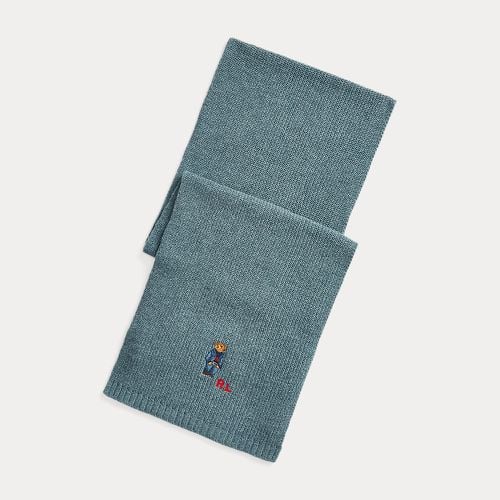 Polo Bear Rib-Knit Scarf - Polo Ralph Lauren - Modalova