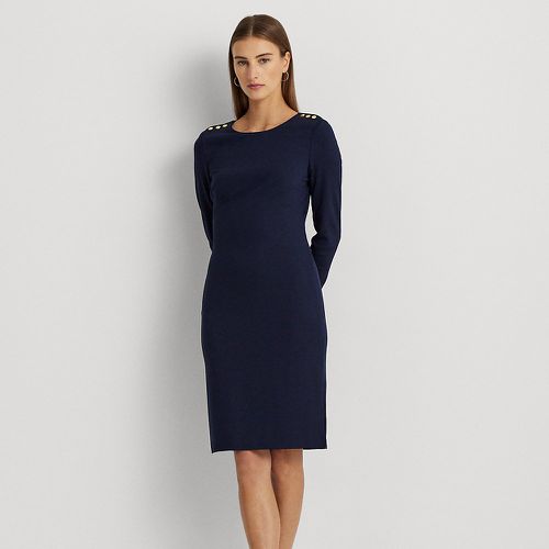 Ponte Three-Quarter-Sleeve Dress - Lauren - Modalova