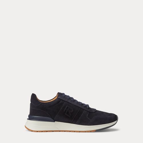 Ethan Calf-Suede Trainer - Purple Label - Modalova