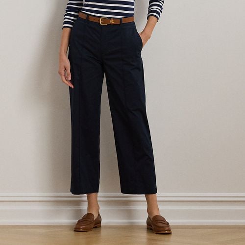 Micro-Sanded Belted Wide-Leg Trouser - Lauren - Modalova